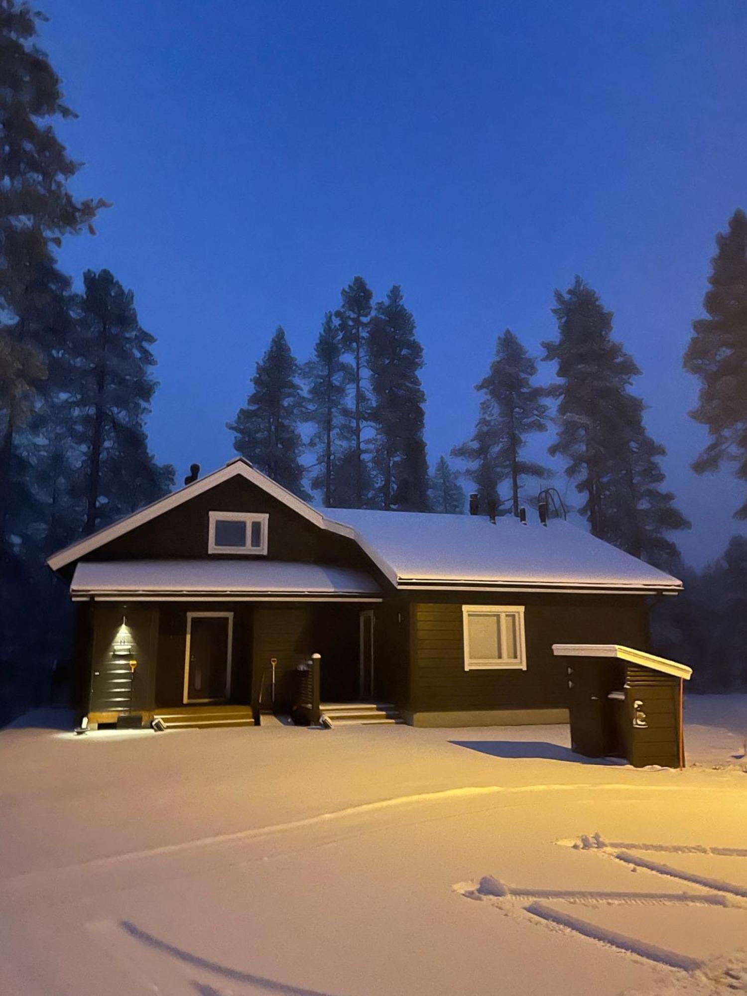 Villa Lumihelmi A & B Äkäslompolo المظهر الخارجي الصورة