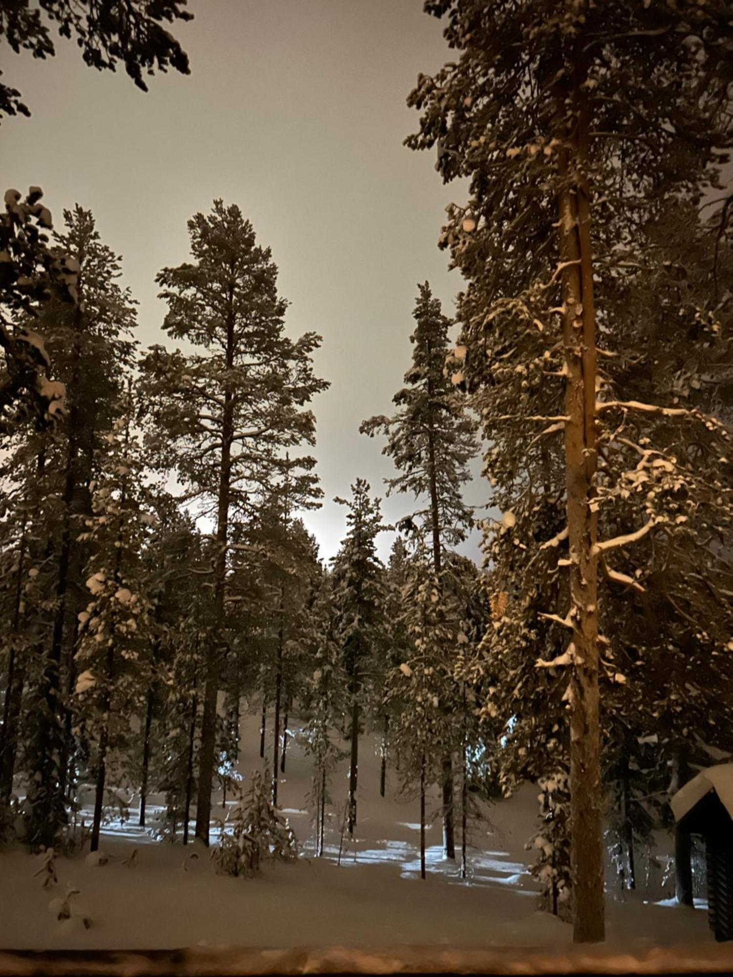 Villa Lumihelmi A & B Äkäslompolo المظهر الخارجي الصورة